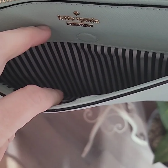 Kate Spade Cameron Street Clarise in Baby Blue 💙 Crossbody Purse - Picture 9 of 12